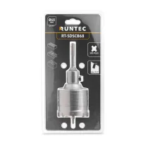 Коронка твердосплавная, TCT, SDS-Plus, в сборе, 68 мм RT-SDSCB68 RUNTEC