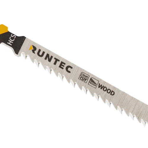 Пилки для лобзика по дереву, T 101 BR, HCS, 5 шт RT-T101BR RUNTEC 2