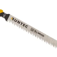 Пилки для лобзика по дереву, T 101 BR, HCS, 5 шт RT-T101BR RUNTEC