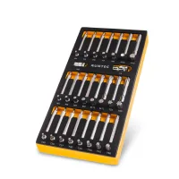 Набор бит S2, 10 мм TORX, SPLINE, HEX в ложементе EVA, 48 предметов RT-H10B1E48F RUNTEC
