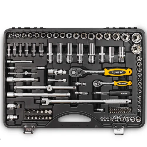 Набор ручных инструментов Performance, 143 предмета, 1/2", 1/4" RT-HT143 RUNTEC 3
