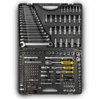 Набор ручных инструментов Performance, 216 предметов, 1/2", 3/8", 1/4" RT-HT216 RUNTEC