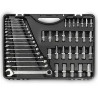 Набор ручных инструментов Performance, 216 предметов, 1/2", 3/8", 1/4" RT-HT216 RUNTEC