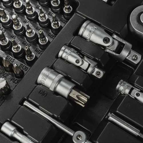 Набор ручных инструментов Performance, 216 предметов, 1/2", 3/8", 1/4" RT-HT216 RUNTEC 6