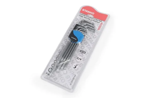 Набор угловых ключей Torx экстра длинных 9шт. Станкоимпорт CS11129XL 2