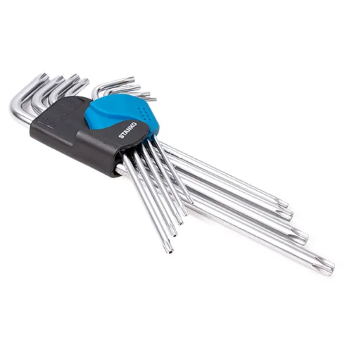Набор угловых ключей Torx экстра длинных 9шт. Станкоимпорт CS11129XL 4