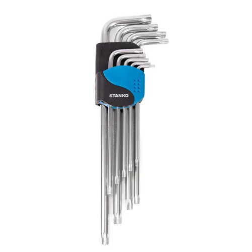 Набор угловых ключей Torx экстра длинных 9шт. Станкоимпорт CS11129XL 6
