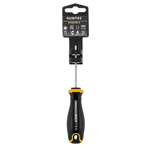 Отвёртка TORX T8x75 мм, S2 Runtec 5