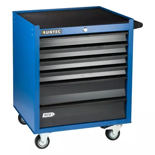 Тележка инструментальная 6-ти полочная ECO (Синий) Runtec