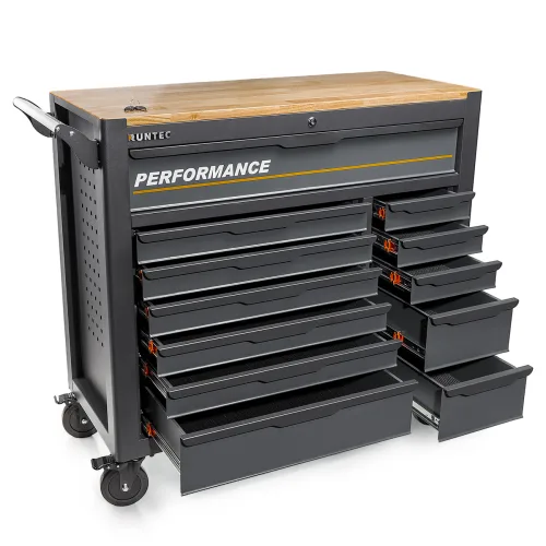 Тележка инструментальная 12-ти полочная Performance Runtec 3