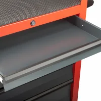 Тележка инструментальная 6-ти полочная Standart (Красный) Runtec