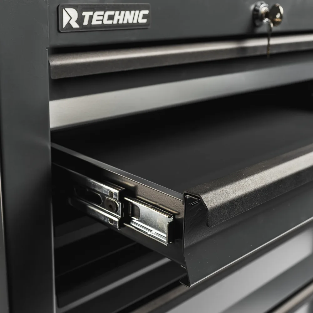 Тележка инструментальная 6-ти полочная Standart серая TECHNIC Runtec