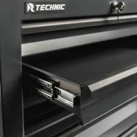 Тележка инструментальная 7-ми полочная Standart серая TECHNIC Runtec