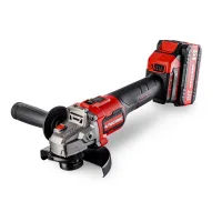 Шлифмашина угловая аккумуляторная TECHNIC 125 мм, 20 В, 2 аккумулятора 4 А·ч, 1100 Вт Runtec