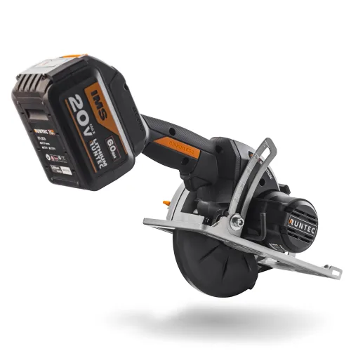 Пила циркулярная аккумуляторная RUNTEC PRO 140 мм, 20 В, 1×6 А·ч 2