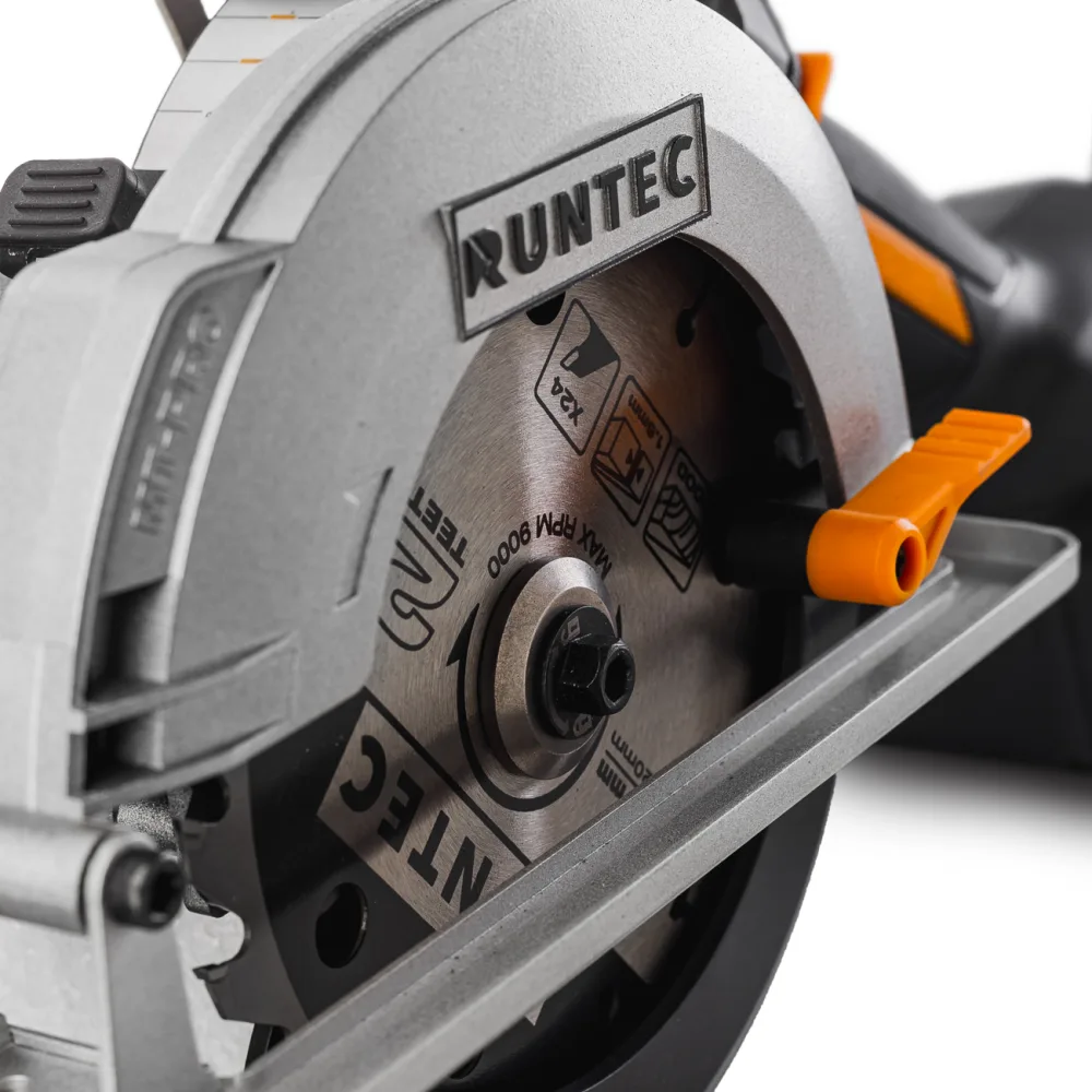 Пила циркулярная аккумуляторная RUNTEC PRO 140 мм, 20 В, 1×6 А·ч
