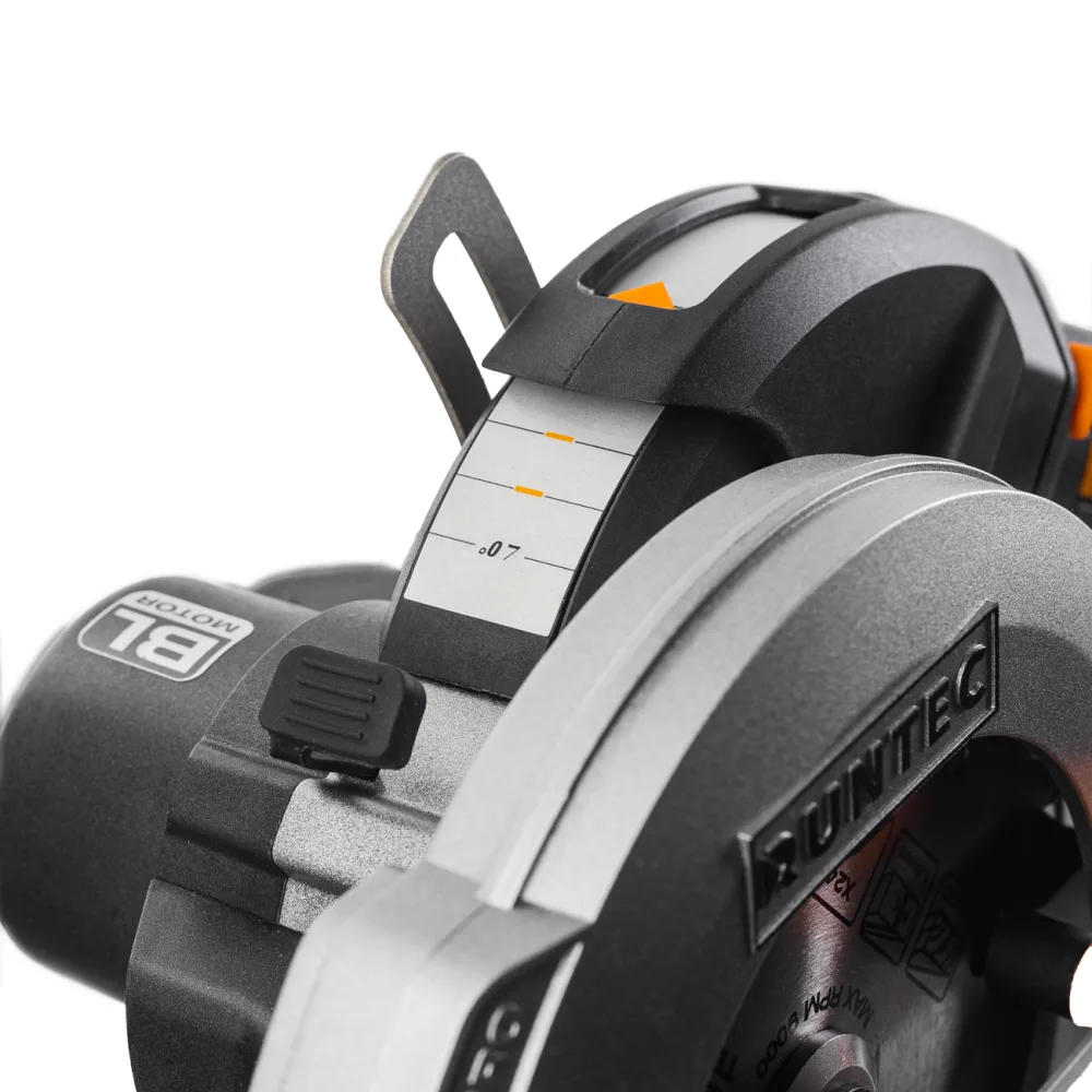 Пила циркулярная аккумуляторная RUNTEC PRO 140 мм, 20 В, 1×6 А·ч