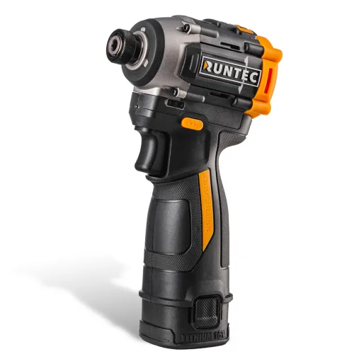 Винтоверт ударный аккумуляторный RUNTEC PRO 1/4″, 16 В, 2×2 А·ч, 150 Н·м 2