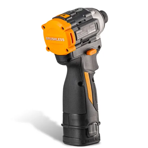 Винтоверт ударный аккумуляторный RUNTEC PRO 1/4″, 16 В, 2×2 А·ч, 150 Н·м 3