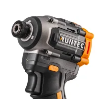 Винтоверт ударный аккумуляторный RUNTEC PRO 1/4″, 16 В, 2×2 А·ч, 150 Н·м