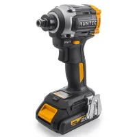 Винтоверт ударный аккумуляторный RUNTEC PRO 1/4″, 16 В, 2×2 А·ч, 150 Н·м