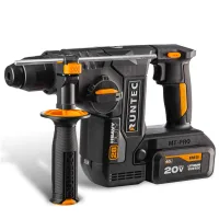 Перфоратор аккумуляторный RUNTEC PRO 2,9 Дж, 20 В, 2×4 А·ч, 850 Вт