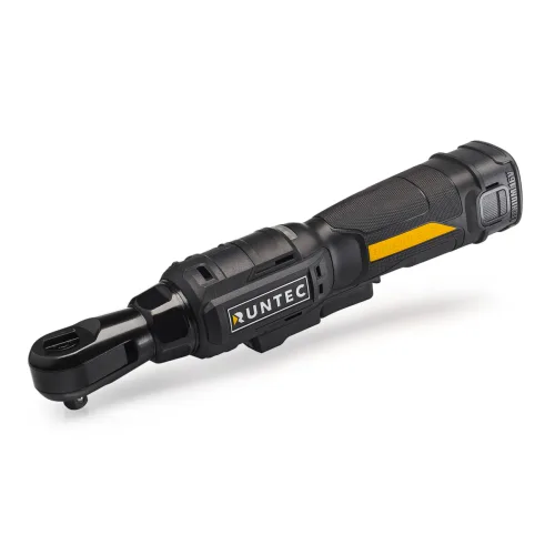 Гайковерт-трещотка аккумуляторный PRO 3/8" с переходником 1/4", 16 В, 2×2 А·ч, 85 Н·м Runtec