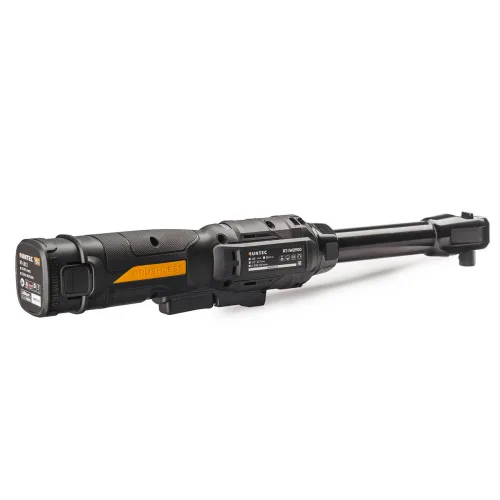 Гайковерт-трещотка аккумуляторный удлинённый PRO 1/2" с переходником 1/4", 16 В, 2×2 А·ч, 85 Н·м Runtec 2