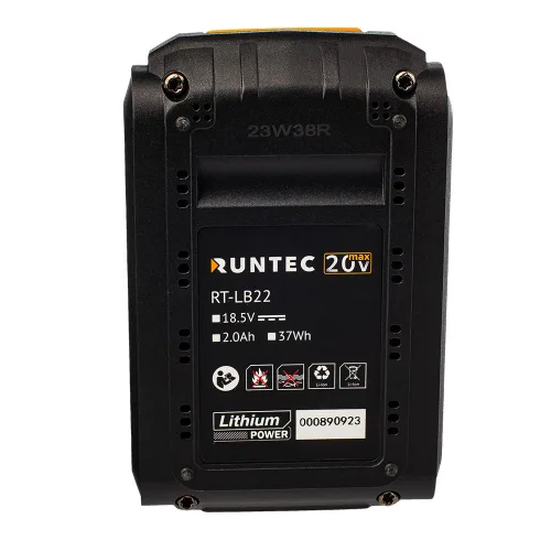 Батарея аккумуляторная PRO 20 В, 2 А·ч Runtec 4