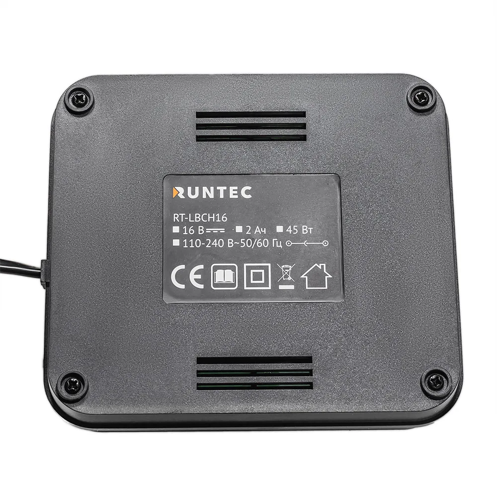 Зарядное устройство PRO для батарей 16 В, 2 А Runtec