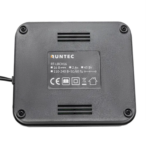 Зарядное устройство PRO для батарей 16 В, 2 А Runtec 4