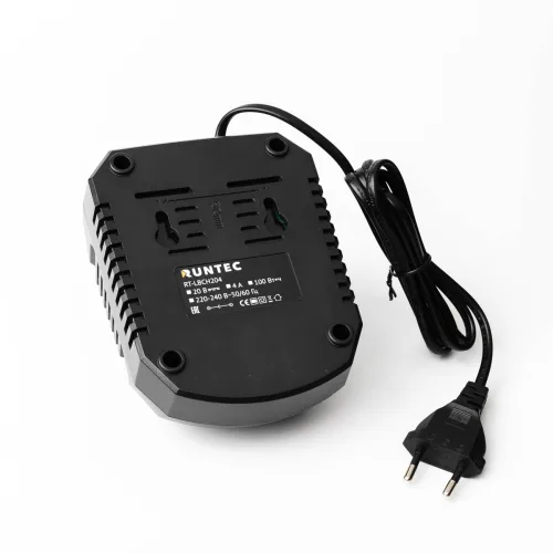 Зарядное устройство PRO для батарей 20 В, 4 А Runtec 2
