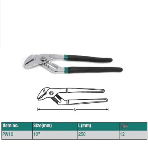 Клещи переставные 10", длина 250 мм PW10 ROSSVIK