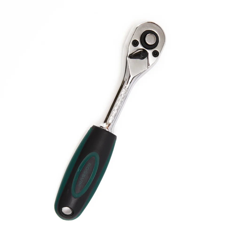 Трещотка 1/4", 72 зуба, мягкая ручка R7214 ROSSVIK