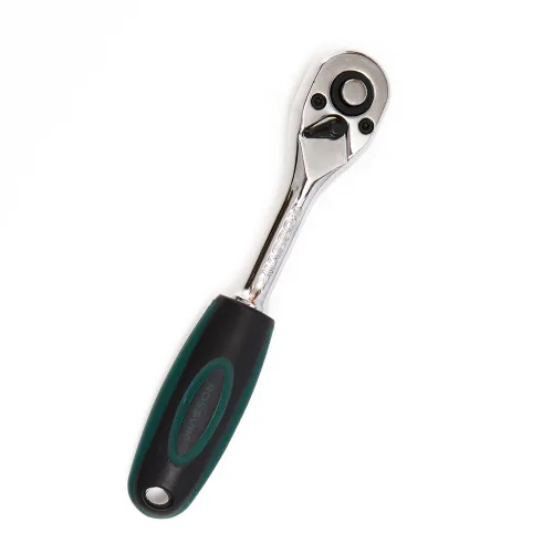 Трещотка 1/4", 72 зуба, мягкая ручка R7214 ROSSVIK