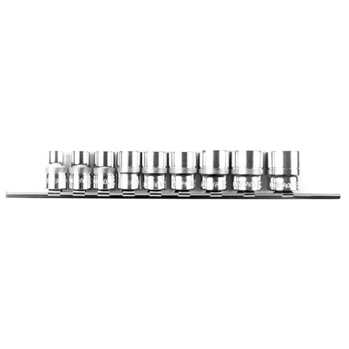 Набор торцевых головок 3/8" 12 гр. 5/16"-13/16" 9пр. на линейке