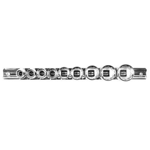 Набор торцевых головок 3/8" 12 гр. 5/16"-13/16" 9пр. на линейке 2