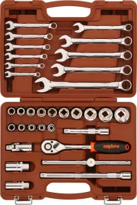 Набор инструмента универсальный 1/2"DR, 33 предмета Ombra OMT33S