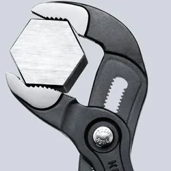 Высокотехнологичные сантехнические клещи Cobra черненые 180 mm Knipex KN-8702180
