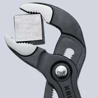 Высокотехнологичные сантехнические клещи Cobra черненые 180 mm Knipex KN-8702180
