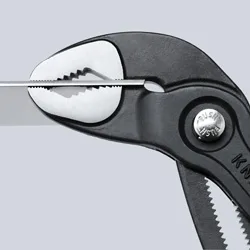Высокотехнологичные сантехнические клещи Cobra черненые 180 mm Knipex KN-8702180