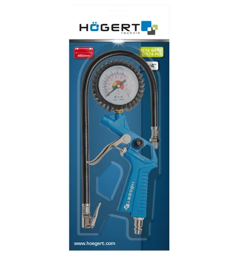 Пистолет для накачки 174 PSI/ 12 бар 2