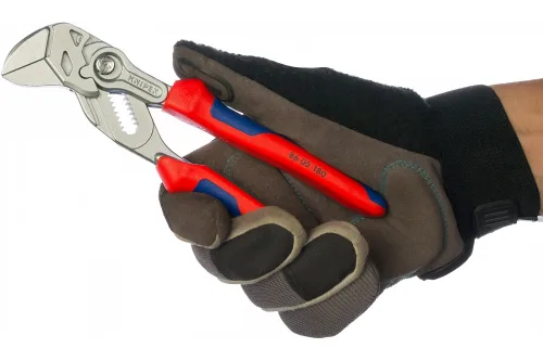 Клещи переставные-гаечный ключ, хромированные180 mm 4