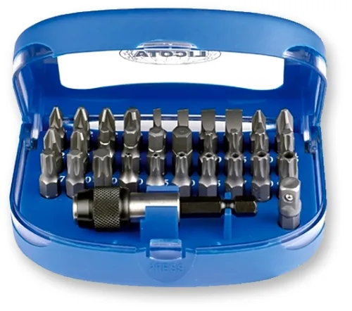 Набор бит 1/4" с держателем, 32 пр. 3
