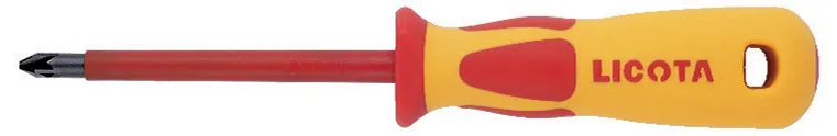 Отвертка профессиональная VDE 1000V (+) PZ.3*125 мм ASD-931503