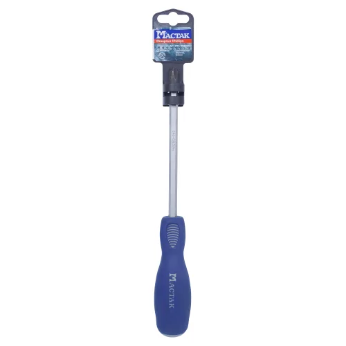 Отвертка крестовая Phillips 3 x150 мм, силовая, держатель МАСТАК 041-03152H 2