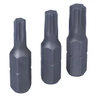 Набор вставок (бит) 1/4;, TORX, Т20, Т25, Т30, 3 предмета KING TONY 1003TQ01