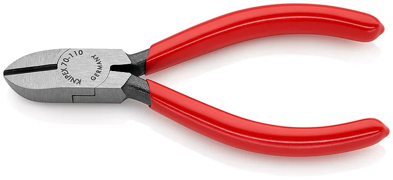 Кусачки боковые фосфатированные, черного цвета 110 мм KN-7001110