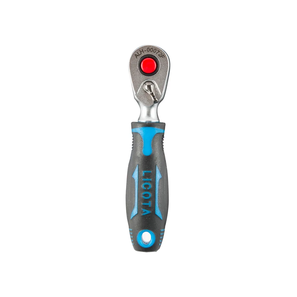 Трещотка 48 зубов 1/4" короткая Licota ALH-00072F