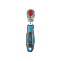 Трещотка 48 зубов 1/4" короткая Licota ALH-00072F